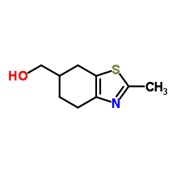 (2-Methyl-4,5,6,7-tetrahydro-1,3-benzothiazol-6-yl)methanol结构式