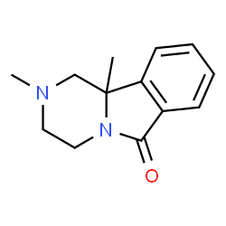 Pyrazino[2,1-a]isoindol-6(2H)-one, 1,3,4,10b-tetrahydro-2,10b-dimethyl- (9CI) picture