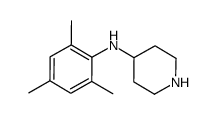 4-Piperidinamine,N-(2,4,6-trimethylphenyl)-(9CI) structure