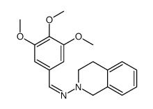 (E)-N-(3,4-dihydro-1H-isoquinolin-2-yl)-1-(3,4,5-trimethoxyphenyl)methanimine Structure