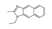 3-ethyl-2-methylbenzo[f]benzimidazole Structure