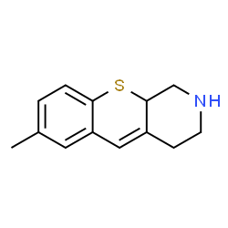 2H-[1]Benzothiopyrano[2,3-c]pyridine,1,3,4,10a-tetrahydro-7-methyl-(8CI)结构式