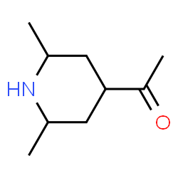 Ethanone, 1-(2,6-dimethyl-4-piperidinyl)- (9CI)结构式