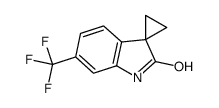 6'-(Trifluoromethyl)-spiro[cyclopropane-1,3'-[3H]indole]-2'(1'H)-one Structure