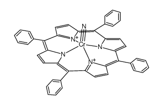 nitrido(5,10,15,20-tetraphenylporphyrinato)chromium(V) Structure