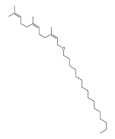 1-(3,7,11-trimethyldodeca-2,6,10-trienoxy)hexadecane Structure