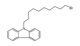 9-(10-bromodecyl)carbazole Structure