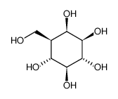 D-myo-Inositol, 3-deoxy-3-(hydroxymethyl)-结构式