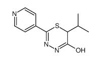 6-propan-2-yl-2-pyridin-4-yl-4H-1,3,4-thiadiazin-5-one Structure