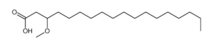 3-methoxyoctadecanoic acid Structure