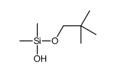 2,2-dimethylpropoxy-hydroxy-dimethylsilane Structure