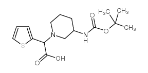 (3-BOC-AMINO-AZETIDIN-1-YL)-PYRIDIN-4-YL-ACETICACID Structure