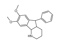 (4aS,5R,9bS)-7,8-dimethoxy-5-phenyl-2,3,4,4a,5,9b-hexahydro-1H-indeno[1,2-b]pyridine结构式