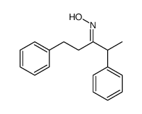 N-(1,4-diphenylpentan-3-ylidene)hydroxylamine结构式