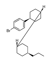 4-Bromo-1-[trans-4-(trans-4-propylcyclohexyl)cyclohexyl]benzene structure