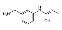 1-[3-(aminomethyl)phenyl]-3-methylurea结构式