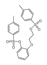 2-(2-hydroxyethoxy)phenol ditosylate Structure