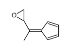 2-(1-cyclopenta-2,4-dien-1-ylideneethyl)oxirane Structure