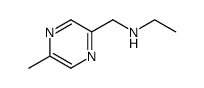 ethyl-(5-methyl-pyrazin-2-ylmethyl)-amine结构式