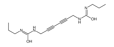 1-propyl-3-[6-(propylcarbamoylamino)hexa-2,4-diynyl]urea图片