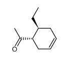 (+-)-1-(trans-6-ethyl-cyclohex-3-enyl)-ethanone Structure
