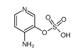 4-Amino-3-hydroxypyridine Sulfate结构式