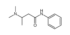 3-dimethylamino-butyric acid anilide Structure