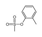 Methanesulfonic acid 2-methylphenyl ester Structure