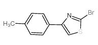 2-溴-4-(4-甲基苯基)噻唑结构式