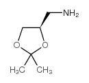 (S)-(2,2-DIMETHYL-1,3-DIOXOLAN-4-YL)METHANAMINE Structure