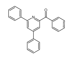 2-benzoyl-4,6-diphenylpyridine Structure