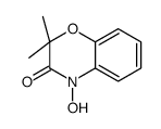 4-hydroxy-2,2-dimethyl-1,4-benzoxazin-3-one Structure