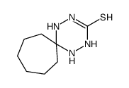 1,2,4,5-tetrazaspiro[5.6]dodecane-3-thione Structure