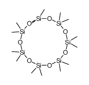 Tetradecamethyl Cycloheptasiloxane Structure