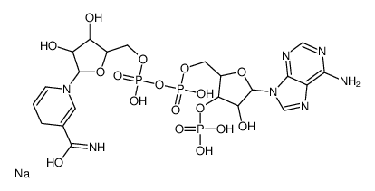 ALPHA-NADPH SODIUM SALT Structure