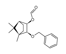 Bicyclo2.2.1heptan-2-ol, 4,7,7-trimethyl-3-(phenylmethoxy)-, formate, 1S-(exo,exo)-结构式