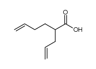 2-(prop-2-enyl)hex-5-enoic acid Structure