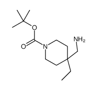 TERT-BUTYL4-(AMINOMETHYL)-4-ETHYLPIPERIDINE-1-CARBOXYLATE图片