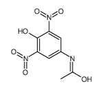 N-(4-Hydroxy-3,5-dinitrophenyl)acetamide Structure