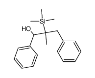 1,3-diphenyl-2-methyl-2-(trimethylsilyl)propanol Structure