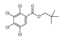 2,2-dimethylpropyl 2,3,4,5-tetrachlorobenzoate结构式