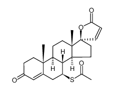 (7alpha,17alpha)-7-(Acetylthio)-17-hydroxy-3-oxopregna-4,20-diene-21-carboxylic acid gamma-lactone picture