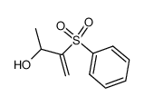 3-(Benzenesulfonyl)-3-buten-2-ol结构式