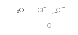 THALLIUM(III) CHLORIDE HYDRATE Structure