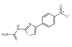 氨基{[4-(4-硝基苯基)噻唑-2基)]氨基}甲烷-1-硫星空app结构式