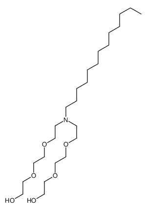 2-[2-[2-[2-[2-(2-hydroxyethoxy)ethoxy]ethyl-tridecylamino]ethoxy]ethoxy]ethanol结构式