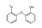 2-(phenoxy-2-d)phenol结构式