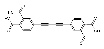 1,4-bis(3,4-dicarboxylphenyl)-1,3-butadiyne Structure