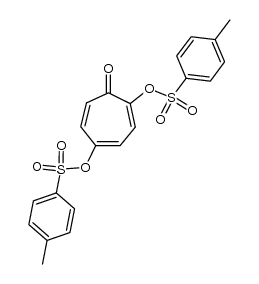 2,5-bis(p-tosylsulfonyloxy)tropone Structure