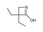 3,3-diethylazetidin-2-one结构式